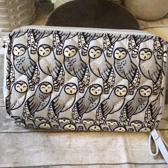 Vera Bradley Owl Print Crossbody Bag/Wristlet - Picture 5 of 7